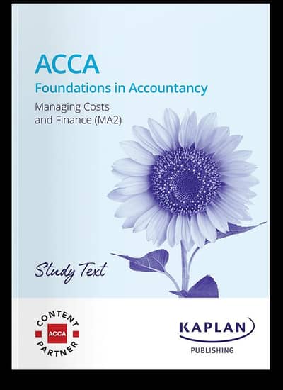 ACCA MA2 KAPLAN Textbook + Examkit