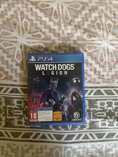 Watch dogs legion ps4 ps5 game cd disk