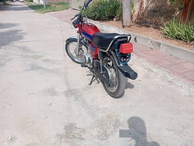 honda cg 125 urgent for sale with double saman