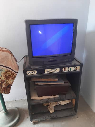 TV and tv trolly