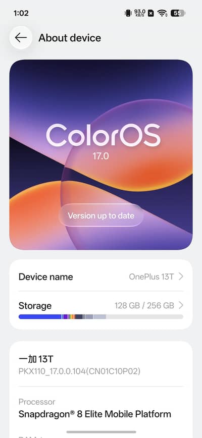 One Plus 13T