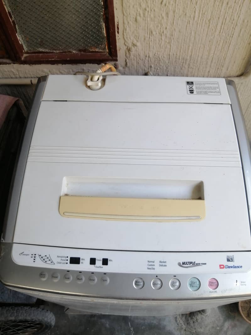 Dawlance automatic washing machine 1