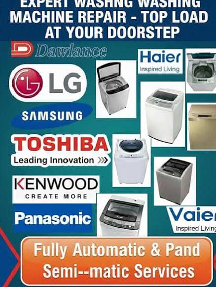 fully automatic washing machine repairing 0