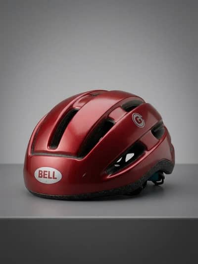 Original BELL Cycling Helmet - Metallic Red