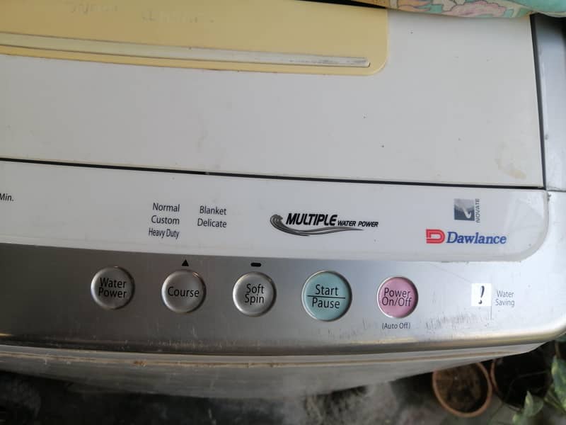 Dawlance automatic washing machine 3