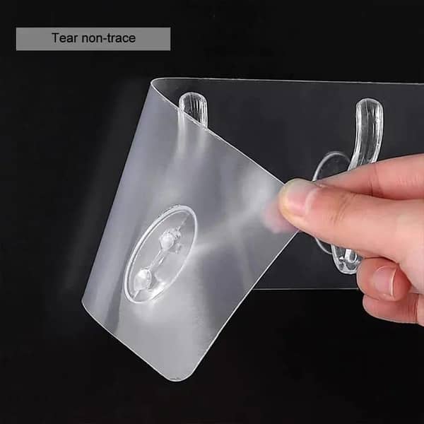 T  Hooks Bathroom Nail-Free Wall Hook