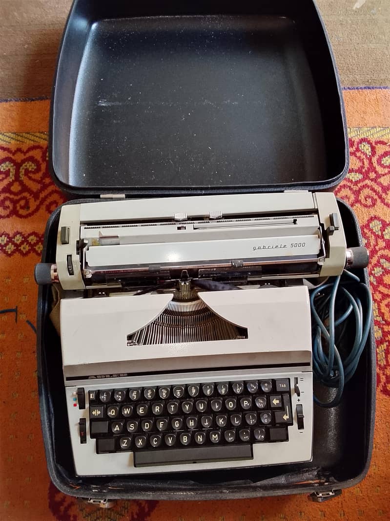 original purany typing printer machine 0
