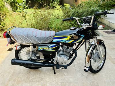 HONDA CG125 2026 BLACK, For Sale in Nowshera.