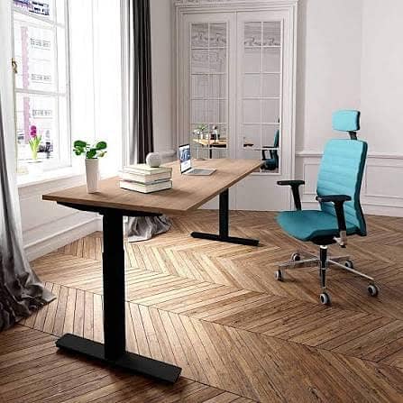 height Adjustable desk, standing desk, height adjustable table, 8