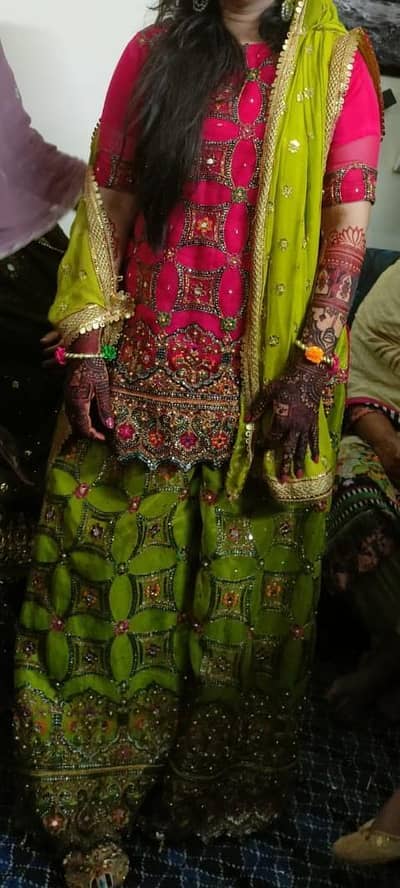 Mehandi Drees One time weared 10/10 Condition