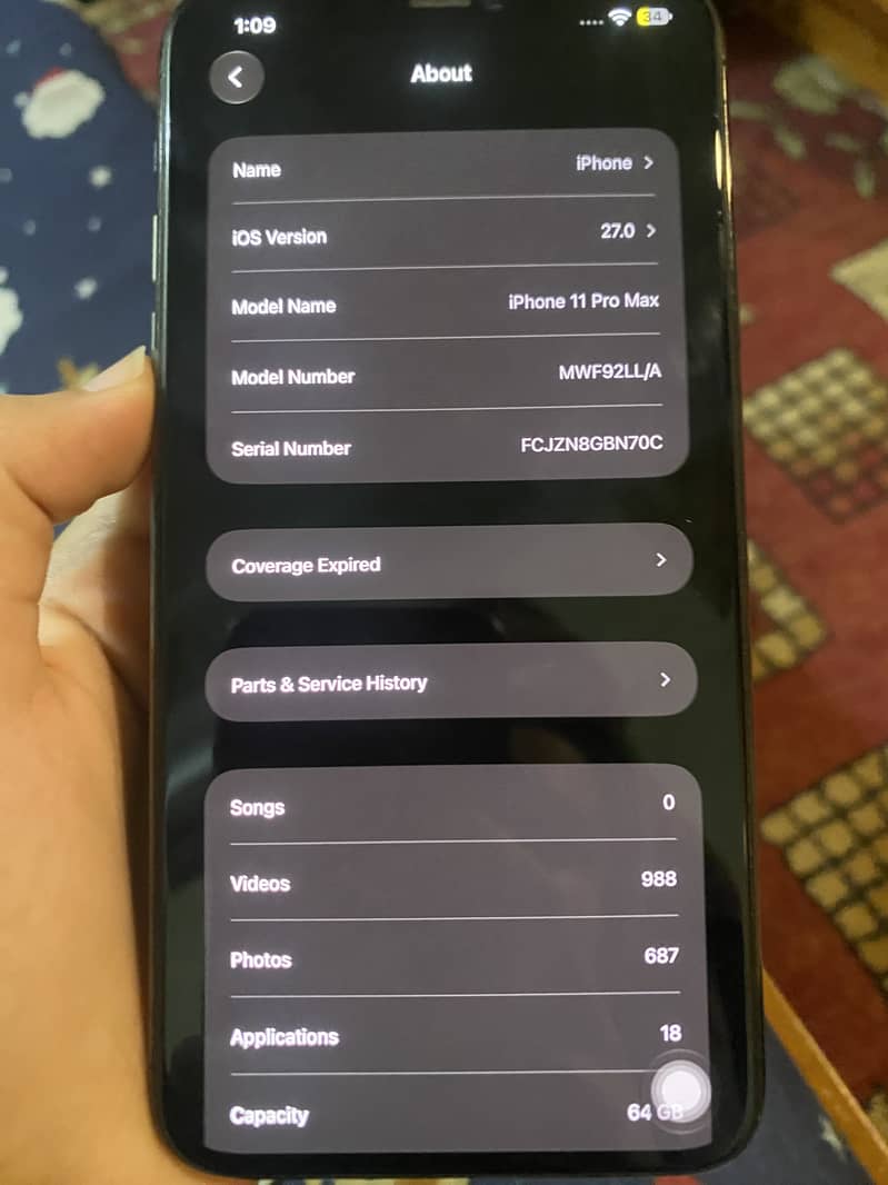 Apple iPhone 11 Pro Max 11