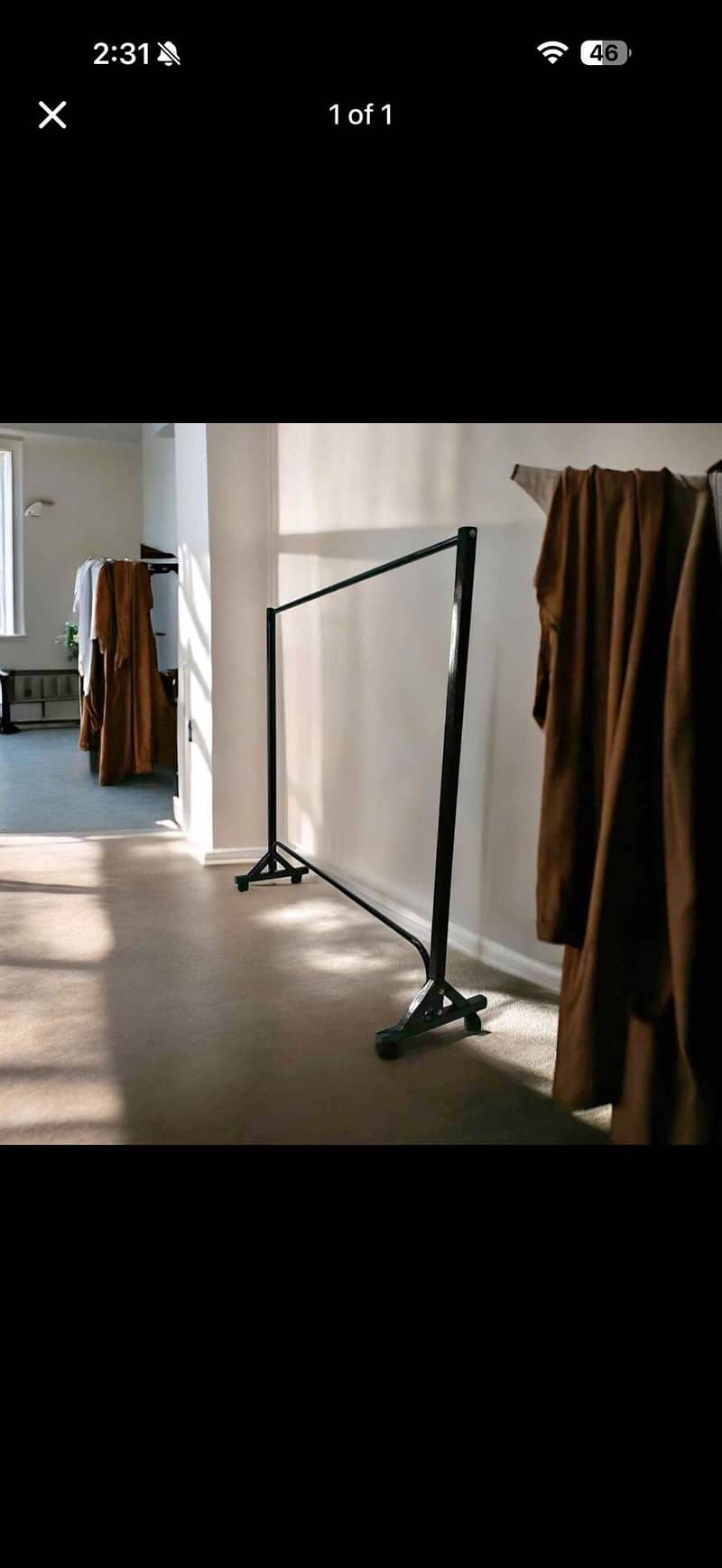 Clothes hanging stand 0