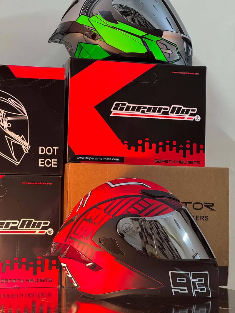 Super Air 902 DOT Proof Helmets 16