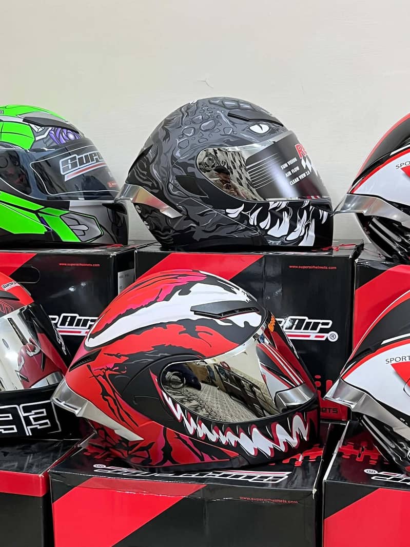 Super Air 902 DOT Proof Helmets 17