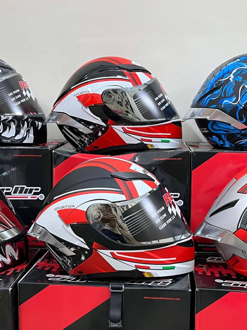 Super Air 902 DOT Proof Helmets 18