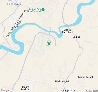 Solid land Top height 8 Marla plot for sale in Bluebell DHA 7 Islamabad