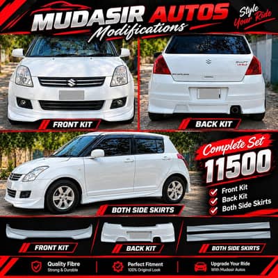 Suzuki Swift body kit ,spoiler,all cars body kits available