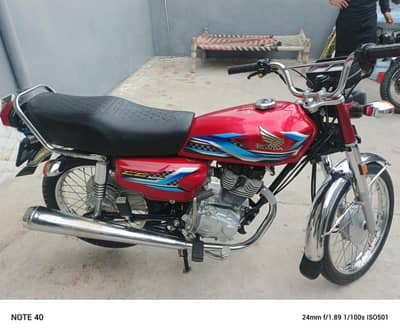 Honda 125 Red color 2024 03029552196