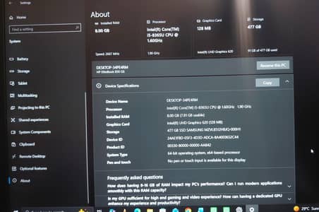 Hp elitebook 850 G6