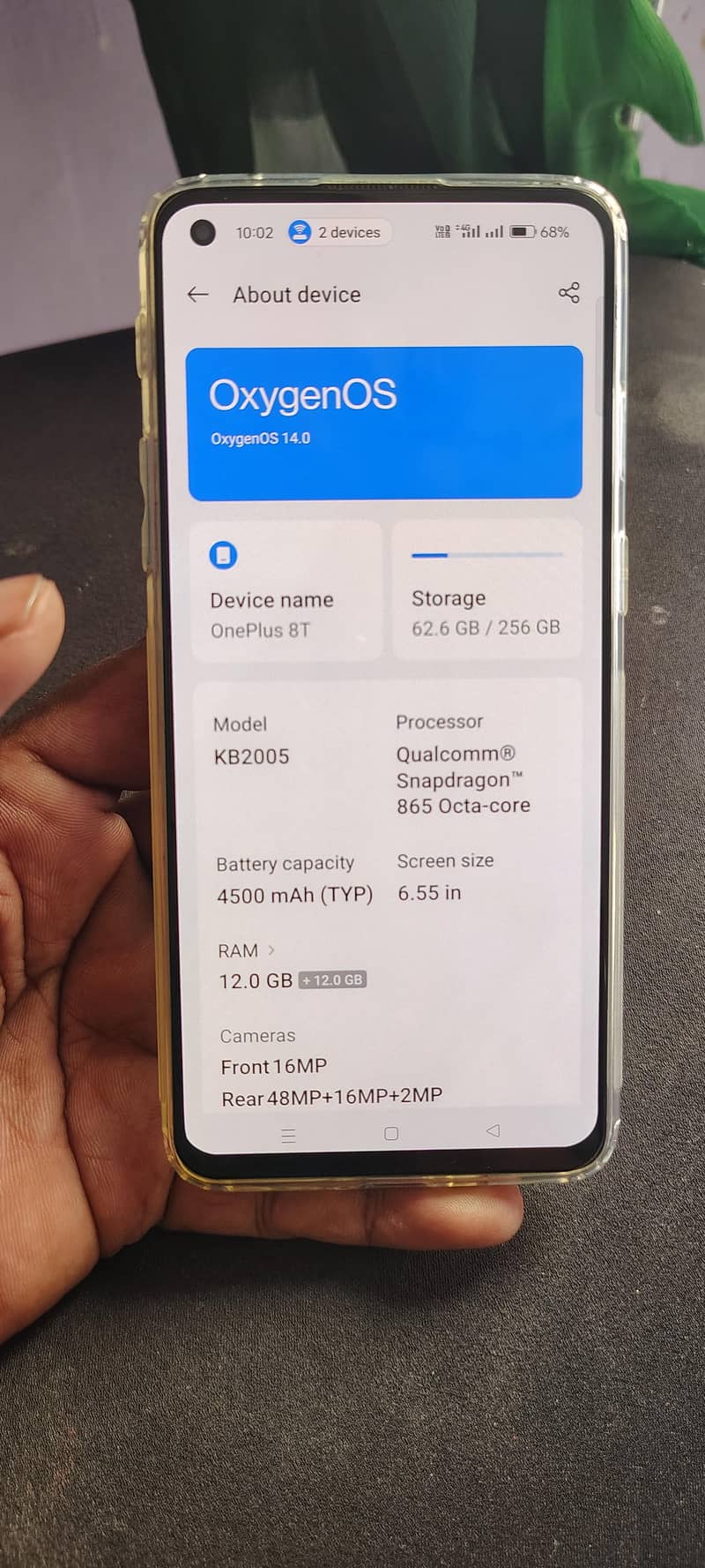 One Plus 8T 9