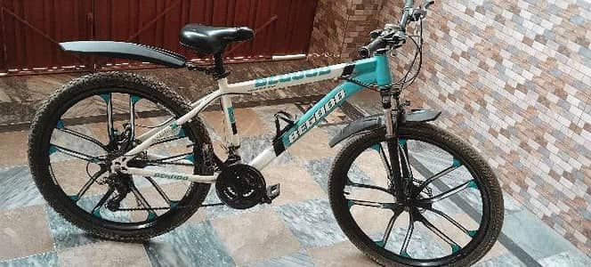 BeGood Mountain Bicycle - Stylish Alloy Wheels,Gears&Front Suspension