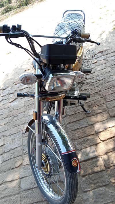 Honda CG 125S Gold Edition Black – Excellent Condition