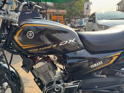 yahama yb z dx black colour 2025 model neet and clean