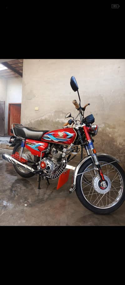 Honda cg 125 Model 2024 7900 km Sahiwal 74/4. r