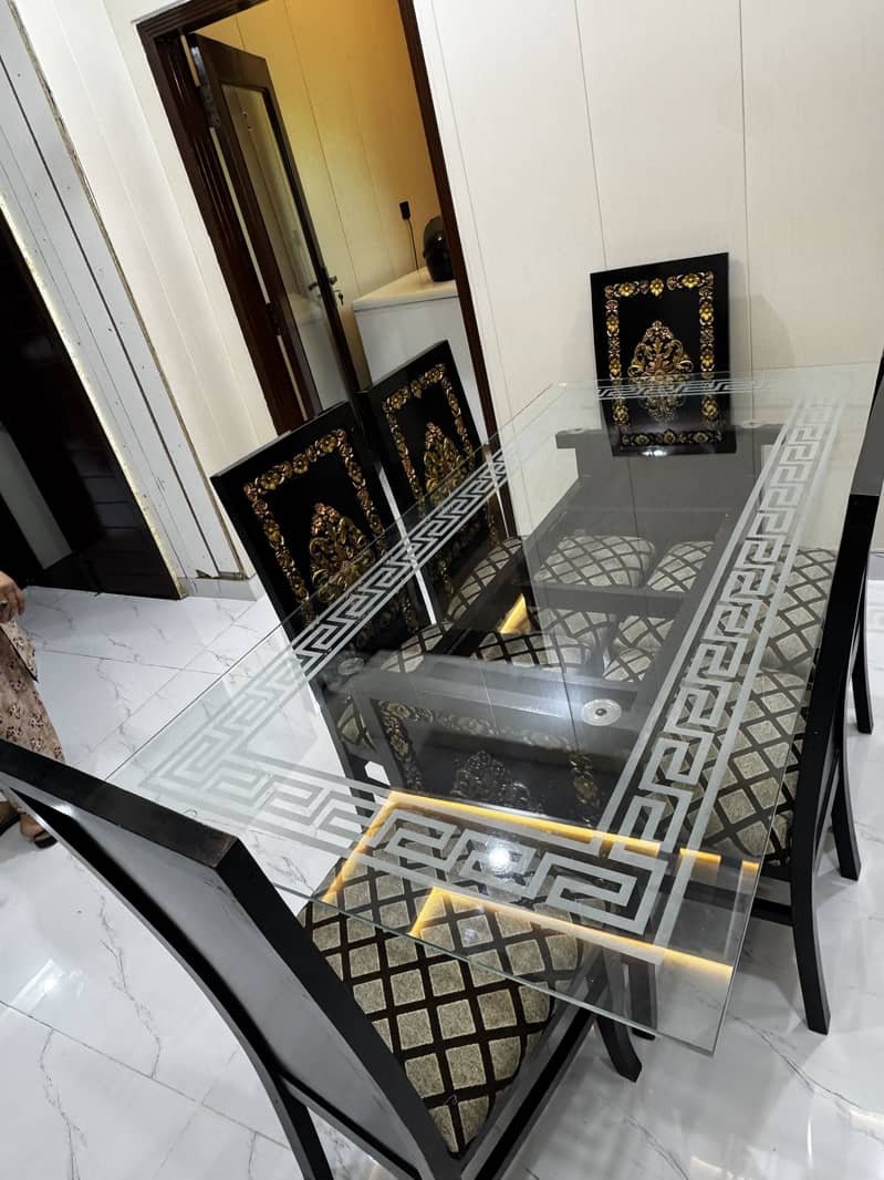 6 sitter dining table 6