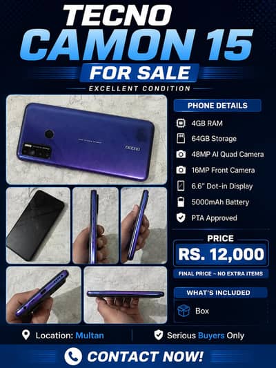 Tecno CAMON 15