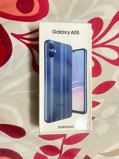 Samsung Galaxy A05 (4GB 64GB) Box ,Cable Included urgent(03258653391)