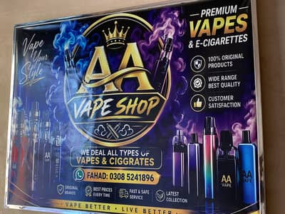 Sales girl or sale man required for vape shop