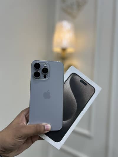 iPhone 15 pro max 256gb PTA Approved both physical
