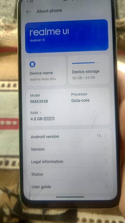 Realme Note 60x