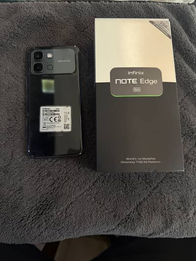 Infinix  note edge with 7 months company warrenty