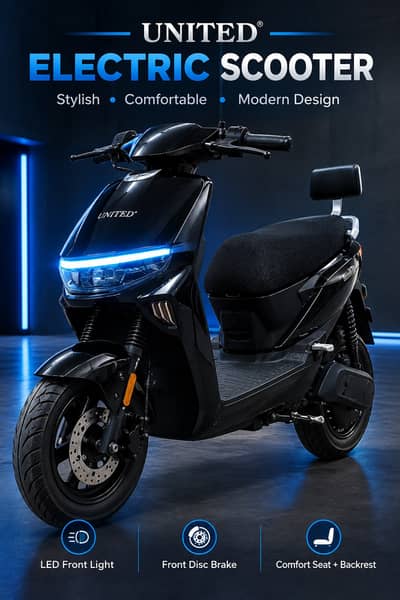 United Sharp Pro Lithium Battery Electric Bike – 2026 Model