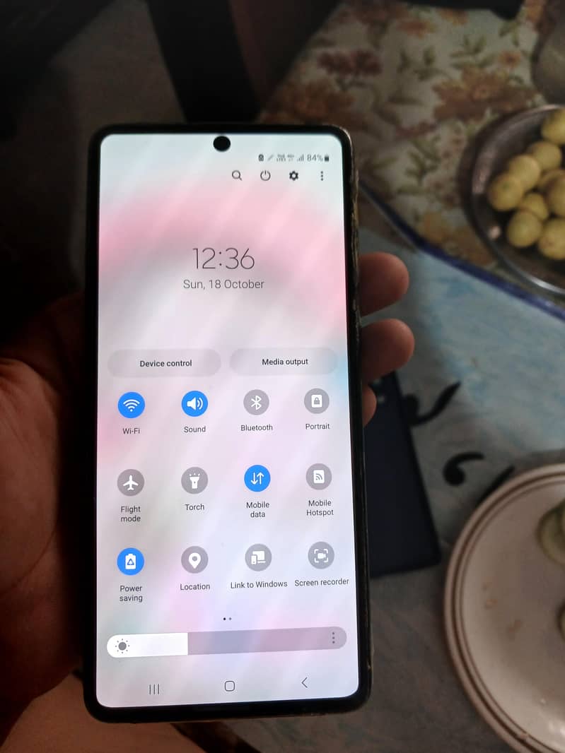 Samsung Mobile Note10 Lite 6