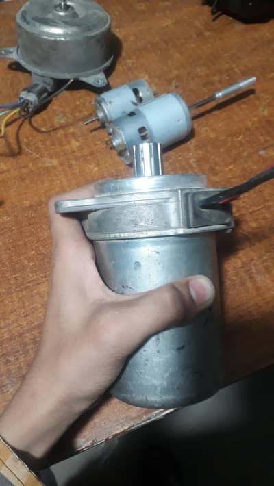 150w 12-24v motor With gair or without gair ma mil jaye gi