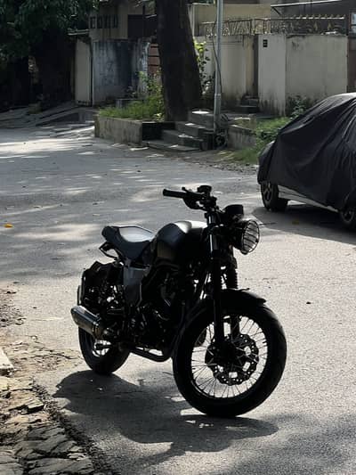 Superstar Falcon 150cc Cafe racer build