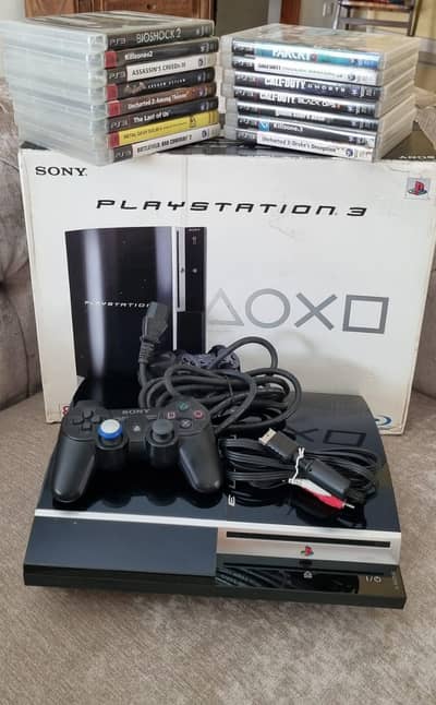 PlayStation 3  with 15 original games