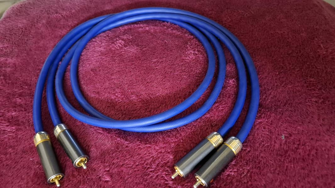 Monster RCA + Amazon Basic RCA 1m 2