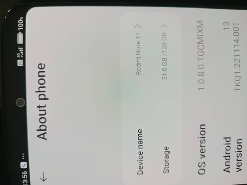 Xiaomi Redmi Note 11 4