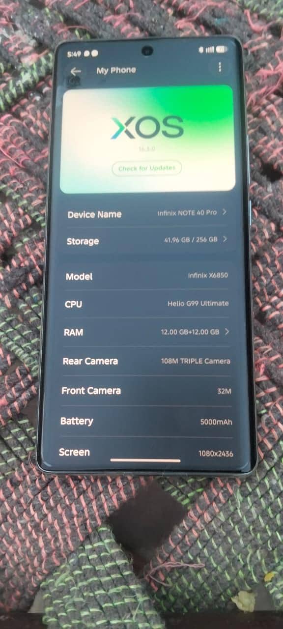 Infinix Note 40 Pro 2
