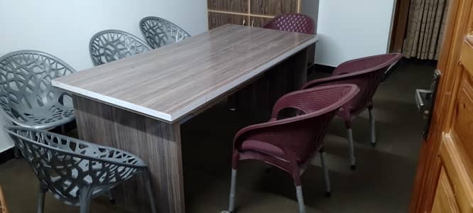 office table and chairs