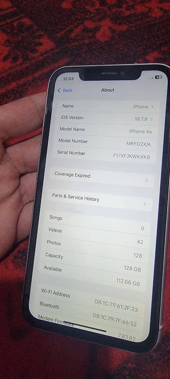 Apple iPhone XR 5