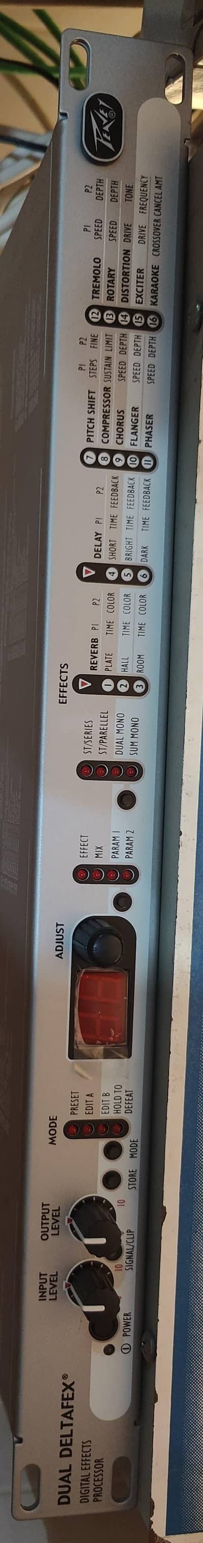 Peavey dual deltafax effect processor