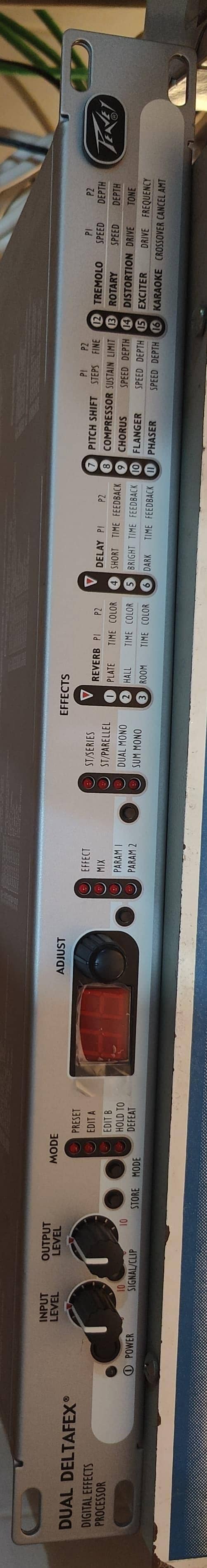 Peavey dual deltafax effect processor 0
