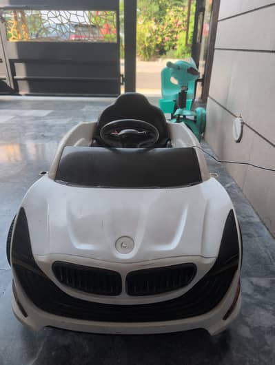 White Toy Car
