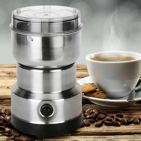 T  Electric Stainless Steel Coffee Grinder-Bean-Nuts & Spices Grinder