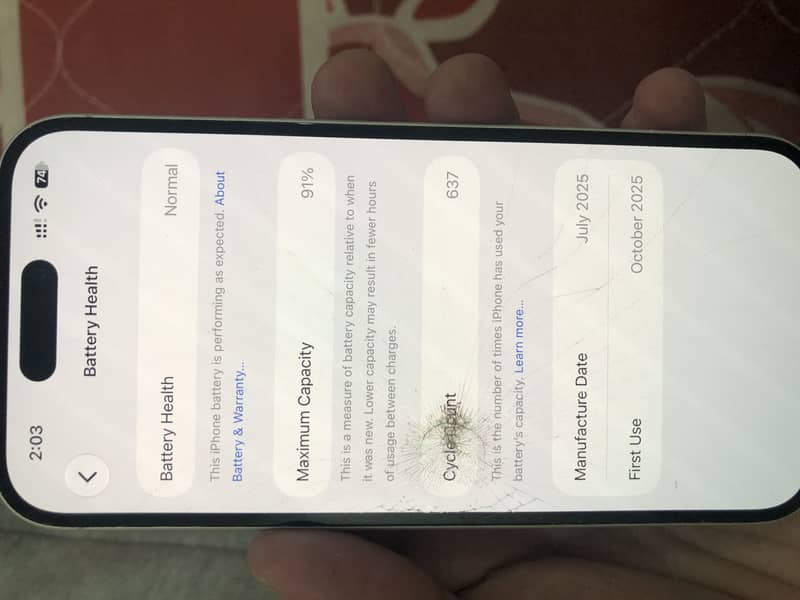 Iphone 16 middle east version 1